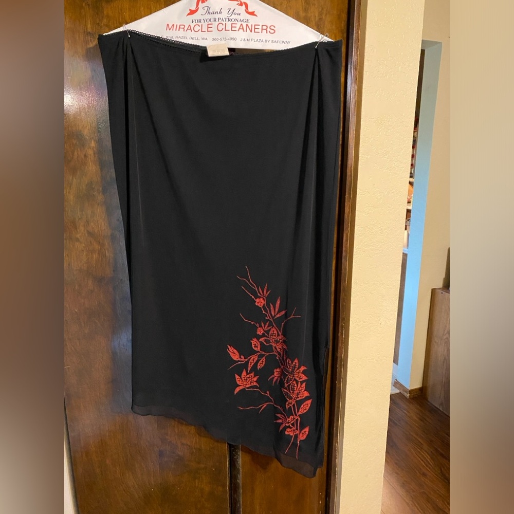 Black dress skirt . X-Large
